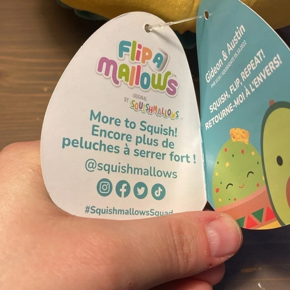 Squishmallows Gideon & Austin Flipamallows​ - Picture 8 of 9